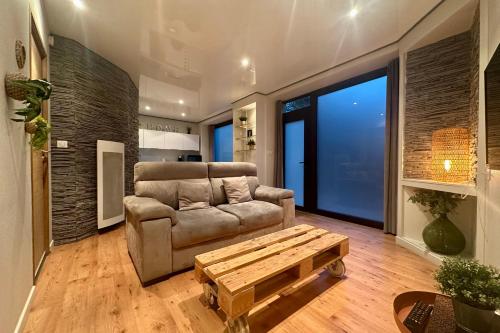 Posezení v ubytování Casa Jaubertie -Cosy & Chaleureux T2 -Hyper centre