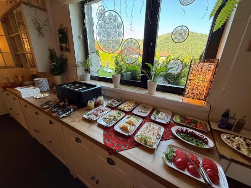 Nourriture dans le B&B/chambre d'hôtes ou à proximité