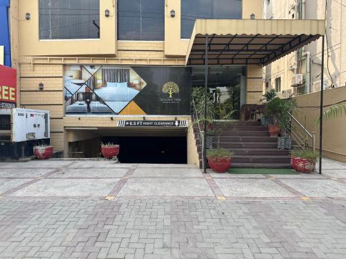 Budova, kde se hotel nachází