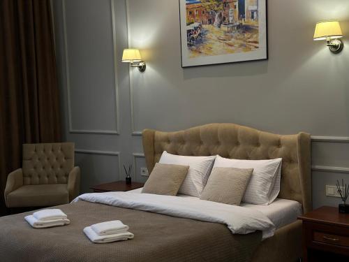 Χώρος καθιστικού στο Premium Apartment on Kobylianska Street - City Center