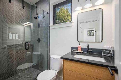 Koupelna v ubytování CoHo Vista