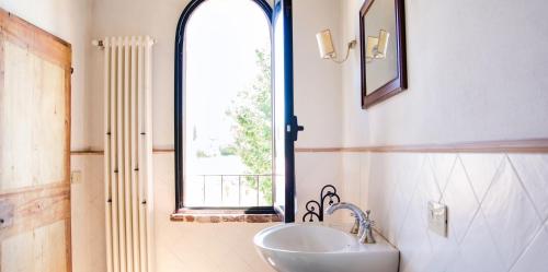 Ένα μπάνιο στο Agriturismo Poggio Antico