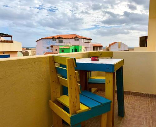 Balkonas arba terasa apgyvendinimo įstaigoje Flat 4U