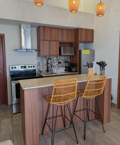Cuina o zona de cuina de Condominios POSTOMARE
