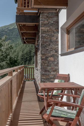 Balkoni atau teres di Haus Melisande