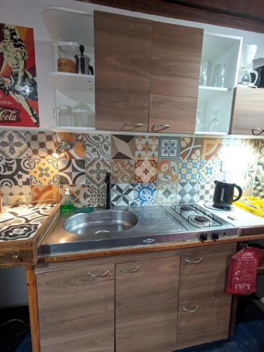 Kuchyň nebo kuchyňský kout v ubytování Máncora Beach apartment