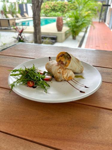 Eten bij of ergens in de buurt van het aparthotel

