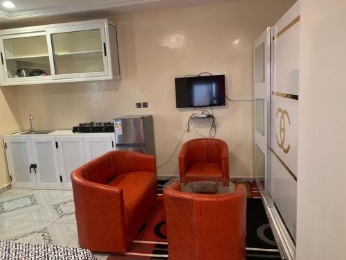 Η κουζίνα ή μικρή κουζίνα στο Residence Cabral