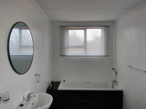 Vannituba majutusasutuses One Eight Seven on Moepel