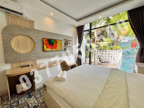 Postel nebo postele na pokoji v ubytování Sea House Hotels and Apartments