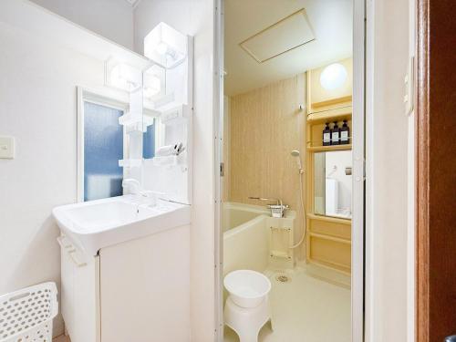 Koupelna v ubytování Shiyuan House 士元戸建て