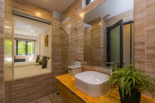 Ένα μπάνιο στο Estella Hotel Dalat