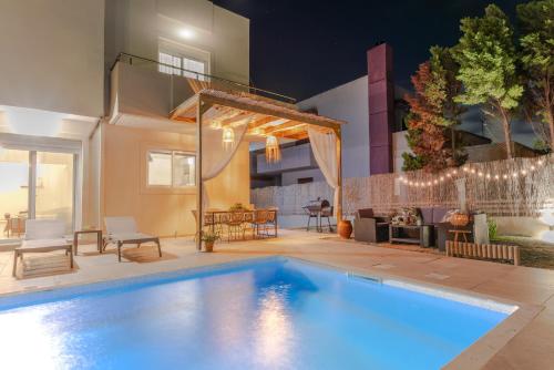 Πισίνα στο ή κοντά στο Casa Elia Filerimos