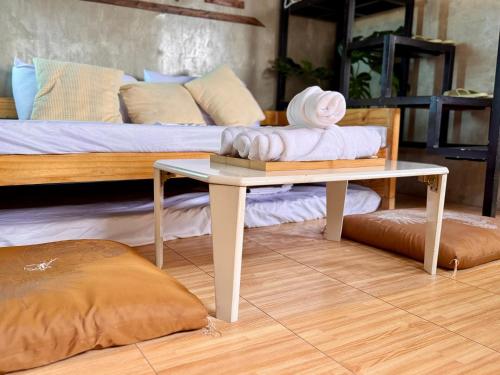 Ένα ή περισσότερα κρεβάτια σε δωμάτιο στο LoftVibes San Juan-Unit 4