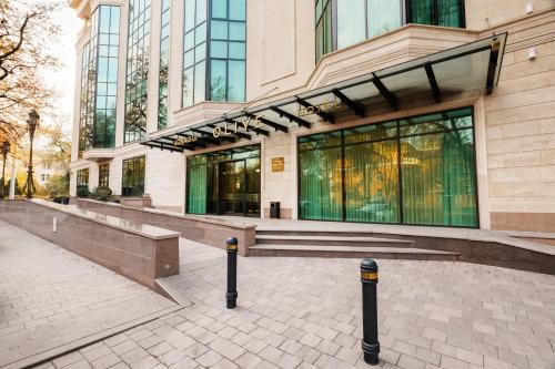 Bygningen som hotellet ligger i