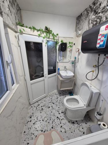 Koupelna v ubytování Barybari