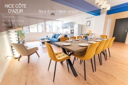 Grand appartement idéal famille, proche plage, bon emplacement pour visiter la Côte d'Azur