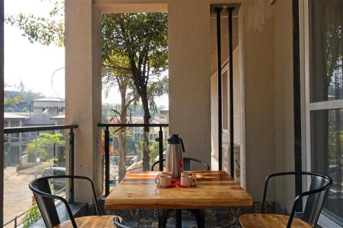 Μπαλκόνι ή βεράντα στο Mansarovar Bungalows