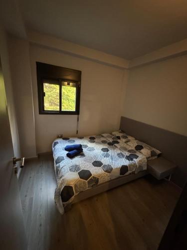 佛雷亚The Cozy Inn - Sapphire的一间带床的卧室，位于一间有窗户的房间里