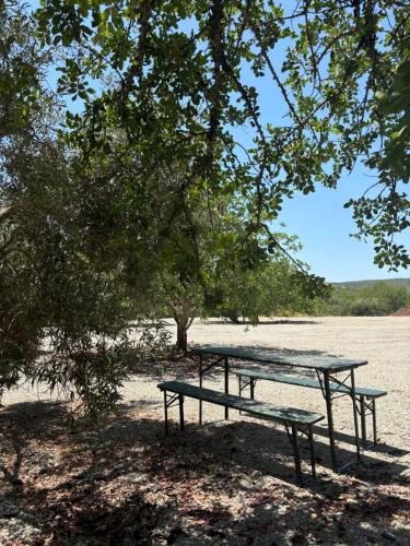 Paisaje cerca de este camping