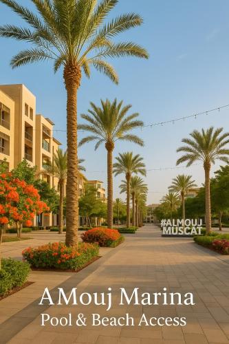 Al Mouj Marina Apartment with Pool & Beach Access