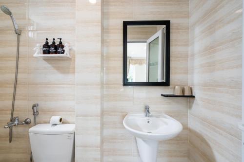 Koupelna v ubytování Bãi Dâu Homestay Vũng Tàu ZZZZ