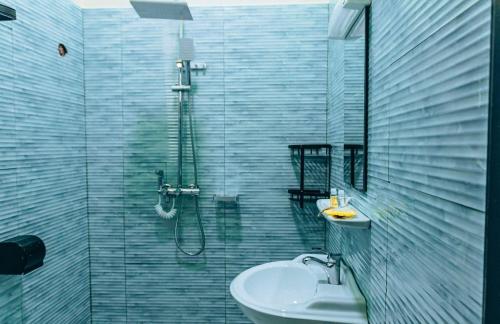 Ένα μπάνιο στο Les Résidences Davina Hope