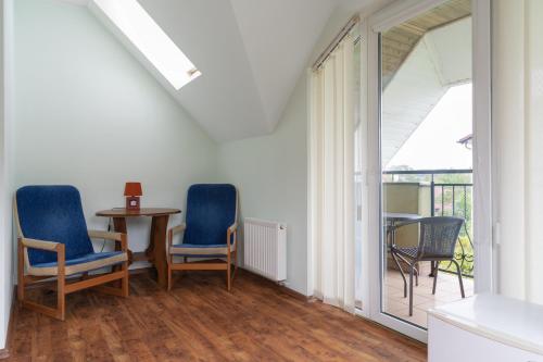 Ruang duduk di Bakster