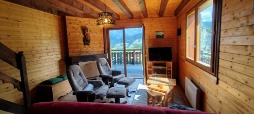 Posezení v ubytování Demichalet