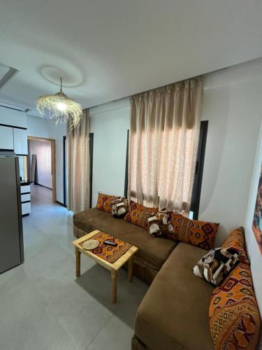 Χώρος καθιστικού στο Atlantic view Tamraght 2