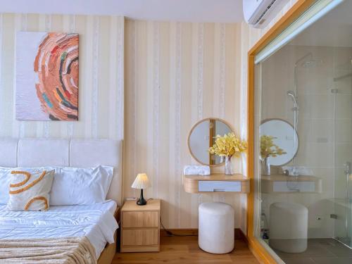 Koupelna v ubytování CSJ Tower Vũng Tàu-Seaview & Beachfront Apartment -RUBY HOUSE