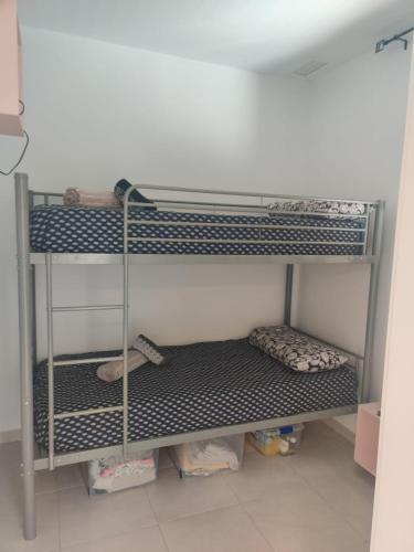 a shelf in a room with at El dulce in Pulpí