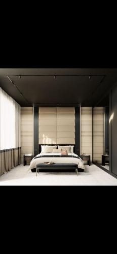 Ένα ή περισσότερα κρεβάτια σε δωμάτιο στο Sparano Palace