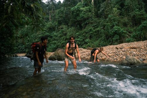 المناظر الطبيعية بالقرب من بيت الضيافة