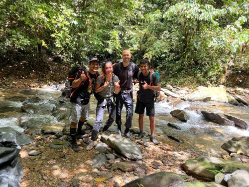 المناظر الطبيعية بالقرب من بيت الضيافة