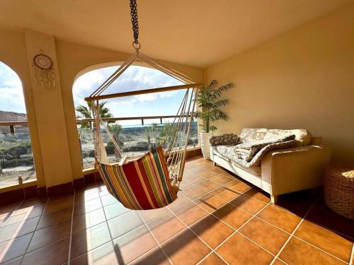 Posezení v ubytování Alta Entinas