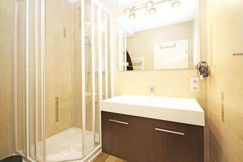 Koupelna v ubytování Urlaubstraeume-am-Meer-Wohnung-1-2-720