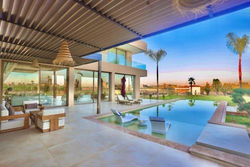 Πισίνα στο ή κοντά στο Villa youngLA