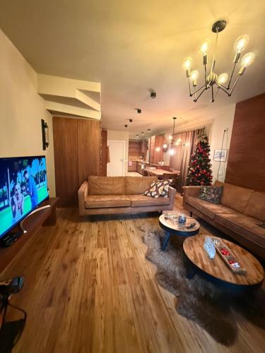 Televisyen dan/atau pusat hiburan di Luxury villa in Brezovica
