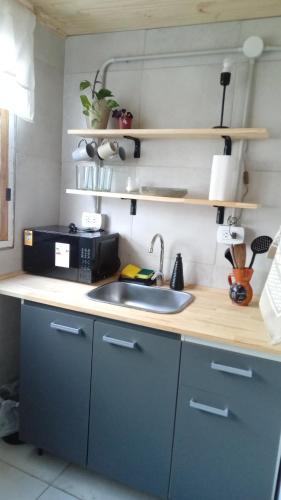 Køkken eller tekøkken på La Blanca