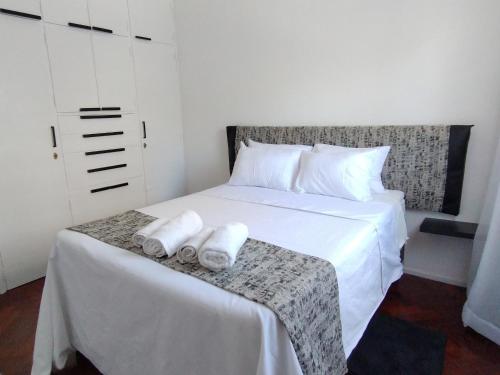 Ένα ή περισσότερα κρεβάτια σε δωμάτιο στο Plaza Independencia