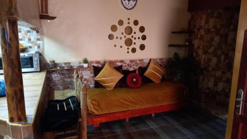 Posezení v ubytování Tantan plage océan