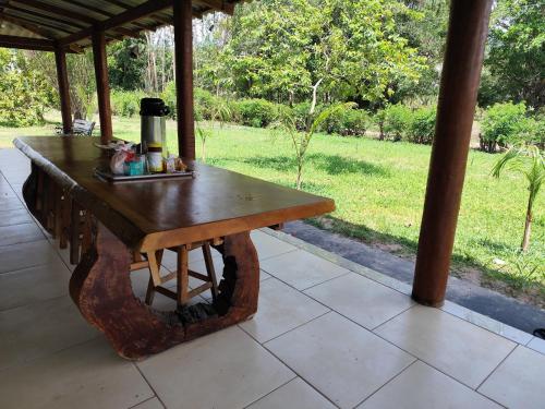 Κήπος έξω από το Rancho do tucano