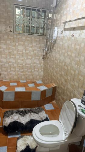 Koupelna v ubytování LOUNEL BnB