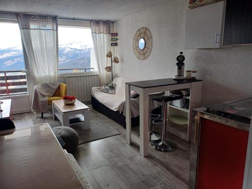 Et opholdsområde på Appart PRA LOUP près des pistes