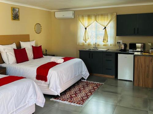 Hope Villa Luxury Accomodationにあるベッド