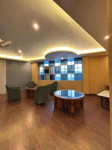 Posezení v ubytování Sara Residency