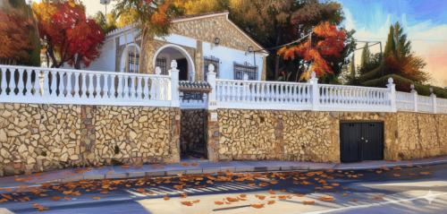 Budova, kde se prázdninový dům nachází