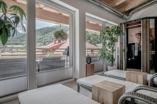 Ruang duduk di Soelden Lounge