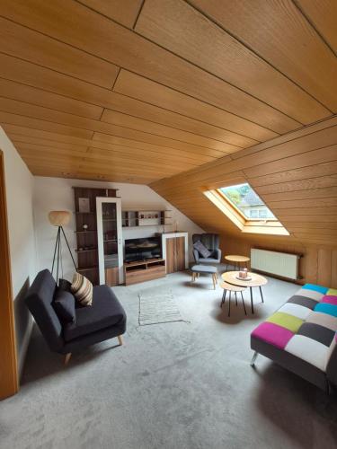 Kuchyň nebo kuchyňský kout v ubytování Haus Bergblick